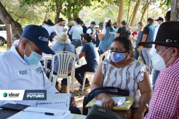 Boletín 006 /2021  Instituto de Desarrollo de Arauca, Idear lanzó línea de crédito Comercial y Agropecuaria en la vereda El Corozo, Cravo Norte