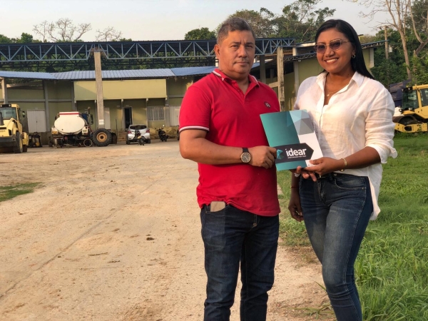 Empresa arauquiteña Evimar firma convenio con el IDEAR