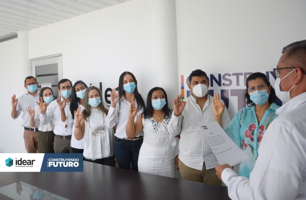 El Instituto de Desarrollo de Arauca, Idear posesiona 10 nuevos funcionarios en su planta de personal